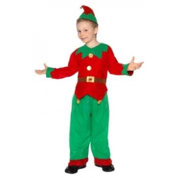 Red Tunic Elf Large KIDS HIRE